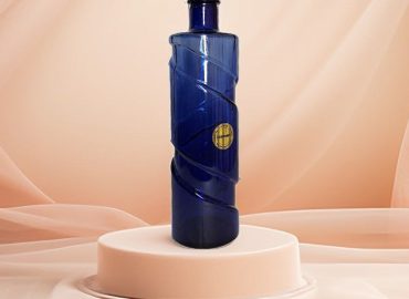 بطری شیشه آب آبی خورشیدی کد 15